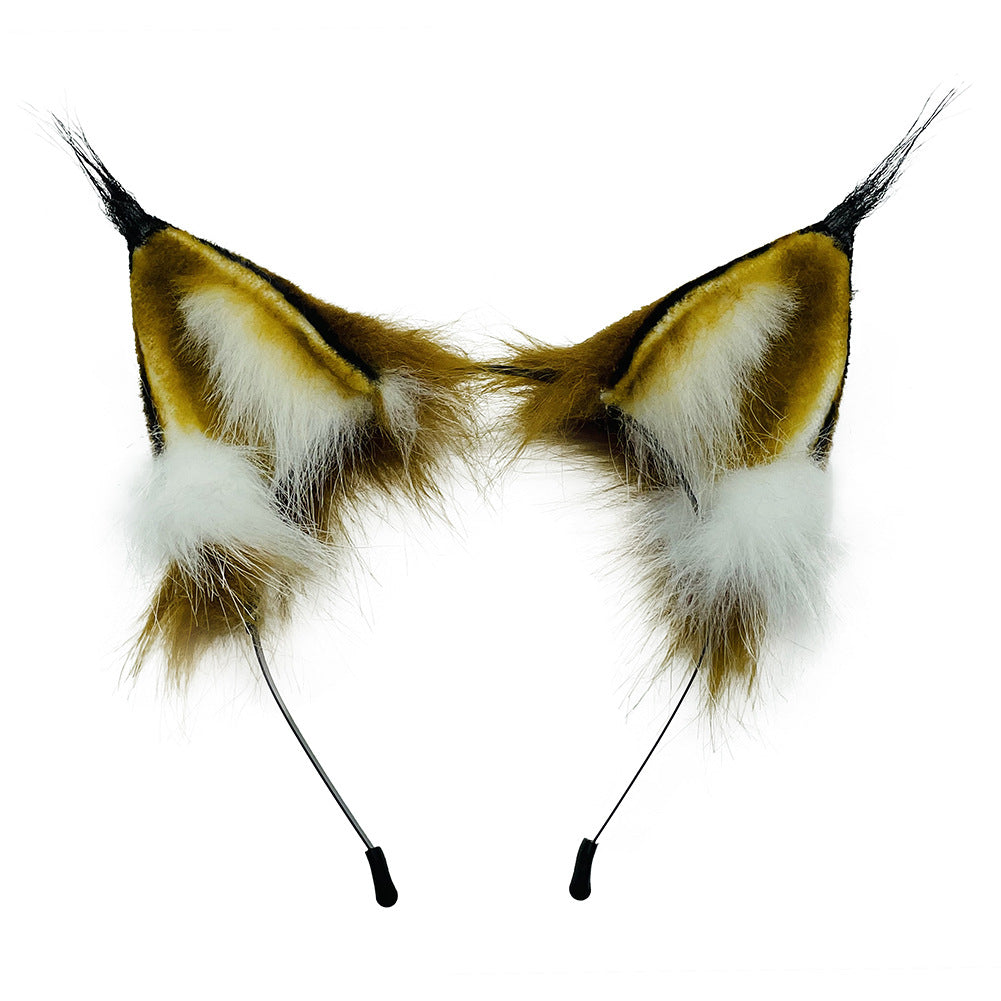 Simulation Of Animal Ears Fox Ears Headband