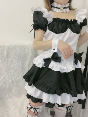 Halloween Role-Playing Witch costume Maid Dress Clothing