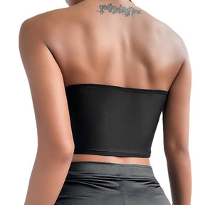 Sheer Mesh Embroidery Sexy Corset