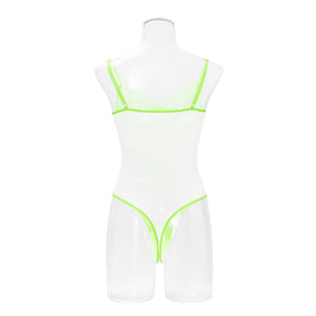 Sheer Mesh Pespective Mesh Sexy Lingerie Bodysuit