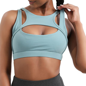 Sexy Hollow Out Sports Bra Yoga Underwear