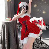 Christmas Bunny Girl Lace Sexy Lingerie Costume