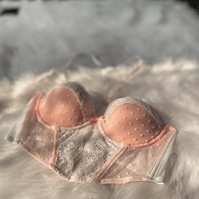 Pink Sexy Playful Lace Corset