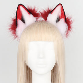 Simulated Wolf Ears Cosplay Headband