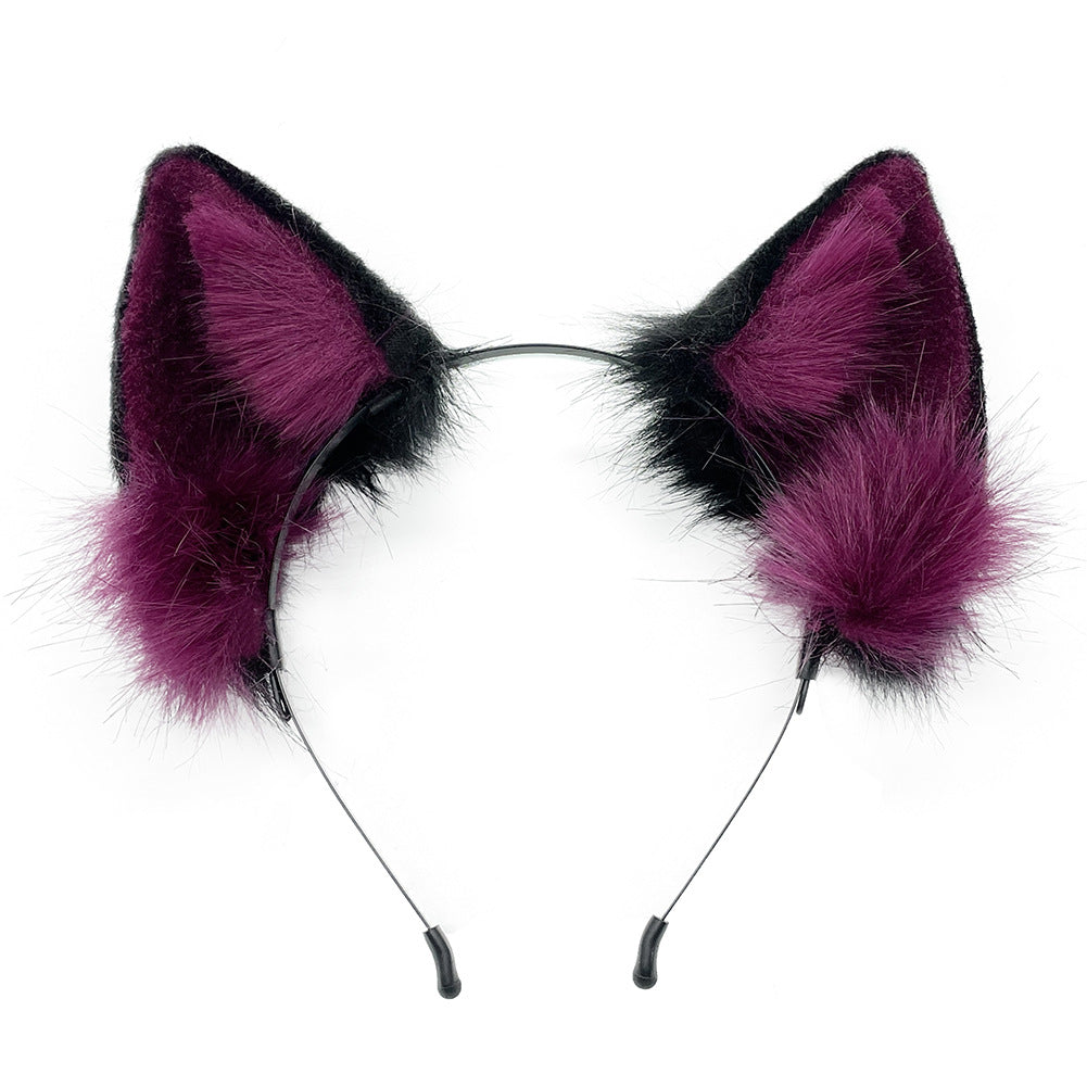 Cute Plush Cat Ear Headband