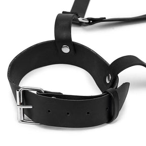 PU Leather Bondage With Body Bandage Set