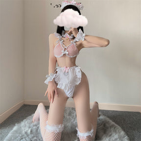 Cosplay Bunny Girl Maid Dress Sexy Lingerie