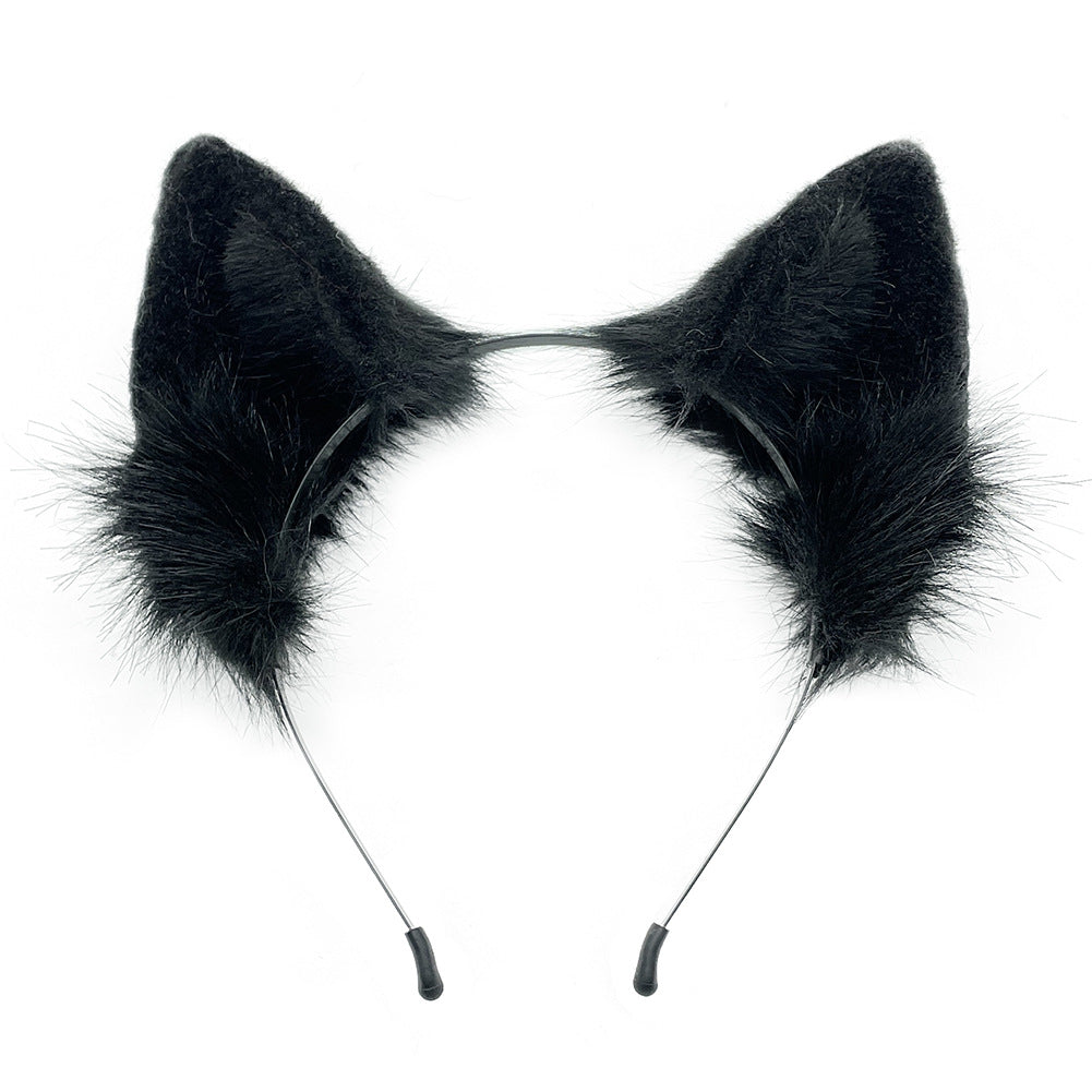 Cute Plush Cat Ear Headband