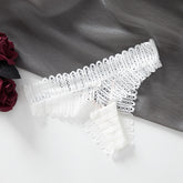 Full Lace Cotton Crotch Sexy Panty Seamless Thong