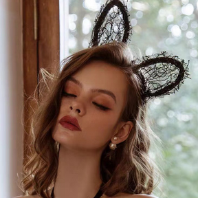 Sexy Lace Cat Ear Headband