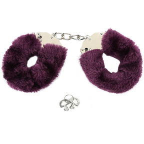 Plush Handcuffs Metal Chains Bandage Set Handcuffs